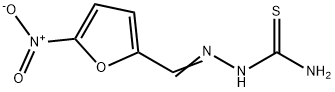 5-NITRO-2-FURALDEHYDE THIOSEMICARBAZONE Structure