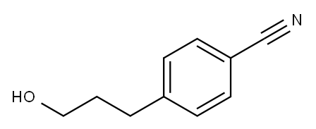 4-(3-HYDROXY-PROPYL)-BENZONITRILE Structure