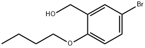 5-BroMo-2-부톡시벤질알코올 구조식 이미지