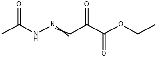 Propanoic  acid,  3-(acetylhydrazono)-2-oxo-,  ethyl  ester  (9CI) 구조식 이미지