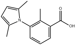 3-(2,5-dimethyl-1H-pyrrol-1-yl)-2-methylbenzoic acid 구조식 이미지