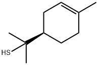 (R)-alpha,alpha,4-trimethylcyclohex-3-ene-1-methanethiol Structure