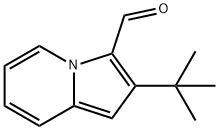 2-tert-Butylindolizine-3-carboxaldehyde 구조식 이미지