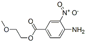 2-methoxyethyl 4-amino-3-nitrobenzoate 구조식 이미지