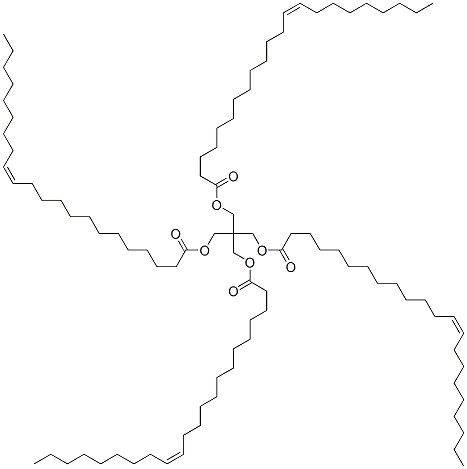 (Z,Z)-2,2-bis[(docos-13-enoyloxy)methyl]propane-1,3-diyl bis[(Z)-docos-13-enoate] Structure