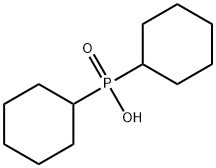 dicyclohexylphosphinic acid  구조식 이미지