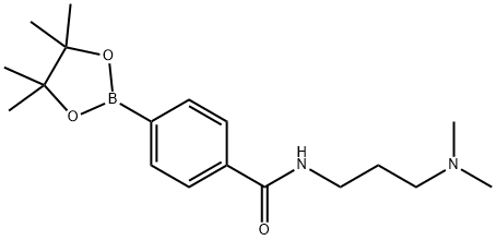 832114-10-0 N-(3-DIMETHYLAMINOPROPYL)-4-(4,4,5,5-TETRAMETHYL-1,3,2-DIOXABOROLAN-2-YL)BENZAMIDE