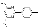 4-클로로-6-메톡시-2-(4-메틸페닐)피리미딘 구조식 이미지