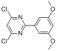 4,6-DICHLORO-2-(3,5-DIMETHOXYPHENYL)PYRIMIDINE Structure