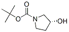 1-Boc-(R)-(-)-3-Hydroxypyrrolidine Structure