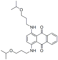 1,4-[(3-(1-methylethoxy)propyl]amino]anthraquinone Structure