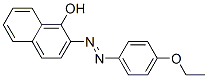 2-[(4-에톡시페닐)아조]-1-나프톨 구조식 이미지