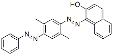 1-[[2,5-dimethyl-4-(phenylazo)phenyl]azo]-2-naphthol Structure