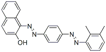 1-[[4-[(dimethylphenyl)azo]phenyl]azo]-2-naphthol Structure