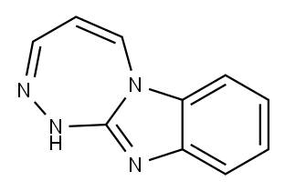 1H-[1,2,4]Triazepino[4,3-a]benzimidazole(9CI) 구조식 이미지
