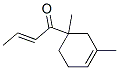 1-(1,3-dimethyl-3-cyclohexen-1-yl)-2-buten-1-one  Structure