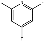 Pyridine, 2,4-difluoro-6-methyl- (9CI) Structure
