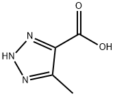 5-Methyl-2H-1,2,3-triazole-4-carboxylic acid (SALTDATA: FREE) Structure