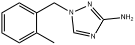 1-(2-methylbenzyl)-1H-1,2,4-triazol-3-amine(SALTDATA: FREE) 구조식 이미지