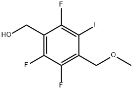 4-Methoxymethyl-2,3,5,6-tetrafluorobenzyl alcohol Structure