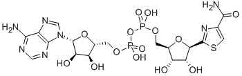 thiazole-4-carboxamide adenine dinucleotide Structure