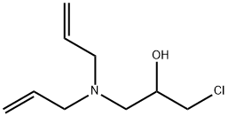 N-(3-Chloro-2-hydroxypropyl)diallylamine Structure