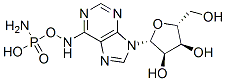 아데노신6-N-포스포르아미데이트 구조식 이미지