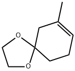 1,4-Dioxaspiro[4.5]dec-7-ene,  7-methyl- 구조식 이미지