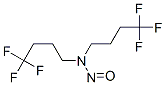 N,N-bis(4,4,4-trifluorobutyl)nitrous amide Structure