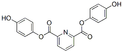 bis(4-hydroxyphenyl) pyridine-2,6-dicarboxylate  Structure