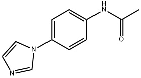 N-(4-(1H-IMIDAZOL-1-YL)PHENYL)ACETAMIDE 구조식 이미지