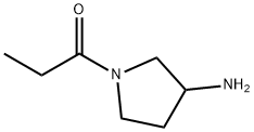 1-(3-aMino-1-pyrrolidinyl)-1-Propanone 구조식 이미지