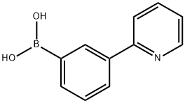 3-(pyridin-2-yl)phenylboronic acid Structure