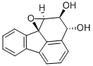 (1aR*,9-alpha,10-beta,10a-alpha)-10,10a-Dihydro-9H-fluorantheno(1,10b- beta)oxirene-9,10-diol 구조식 이미지