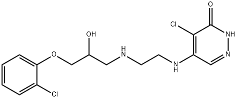 Ridazolol 구조식 이미지