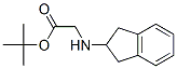 2-(Indan-2-ylamino)acetic acid tert-butyl ester 구조식 이미지