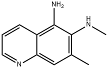 N6,7-Dimethylquinoline-5,6-diamine Structure