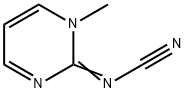 Cyanamide, (1-methyl-2(1H)-pyrimidinylidene)- (9CI) Structure