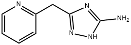 5-(Pyridin-2-ylmethyl)-4H-1,2,4-triazol-3-amine 구조식 이미지