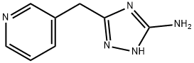 5-(Pyridin-3-ylmethyl)-4H-1,2,4-triazol-3-amine Structure