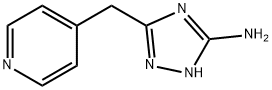 5-(Pyridin-4-ylmethyl)-4H-1,2,4-triazol-3-amine 구조식 이미지