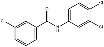 3-Chloro-N-(3,4-dichlorophenyl)benzaMide, 97% Structure