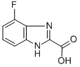 4-플루오로벤즈이미다졸-2-카르복실산 구조식 이미지