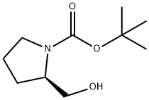 Boc-D-prolinol 구조식 이미지