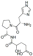 2-hydroxy-4-carboxybutyrylhistidylprolinamide 구조식 이미지