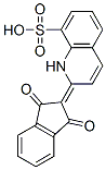8-Quinolinesulfonic  acid,  2-(1,3-dihydro-1,3-dioxo-2H-inden-2-ylidene)-1,2-dihydro-  (9CI) 구조식 이미지