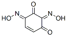 2,6-Bis(hydroxyimino)-4-cyclohexene-1,3-dione Structure