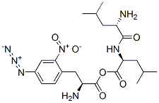 류실-류실-4-아지도-2-니트로페닐알라닌 구조식 이미지