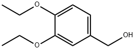 3,4-Diethoxybenzyl alcohol 구조식 이미지