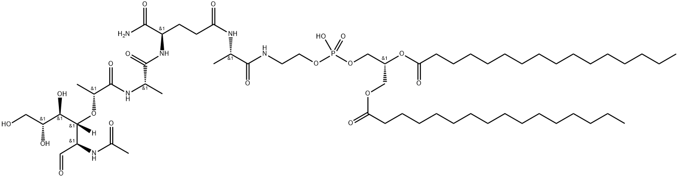83461-56-7 N-Acetylmuramyl-alanyl-isoglutaminyl-alanyl-sn-glycero-3-phosphoethano lamine